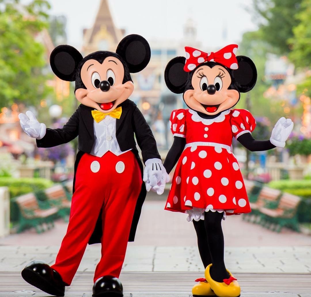Mickey And Minnie Clown